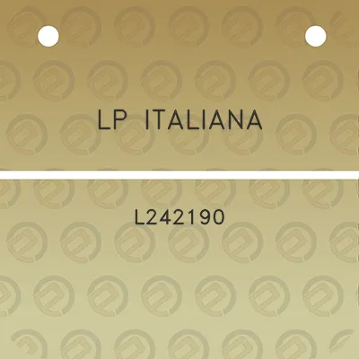 lp-italiana-l242190