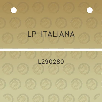 lp-italiana-l290280