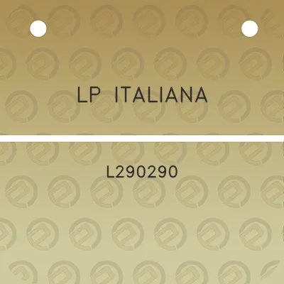 lp-italiana-l290290