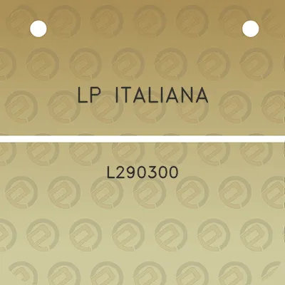 lp-italiana-l290300