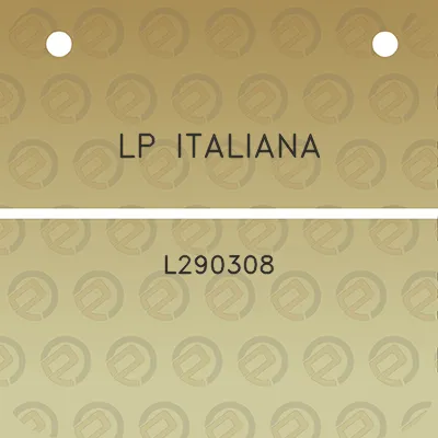 lp-italiana-l290308