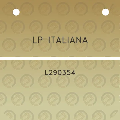 lp-italiana-l290354