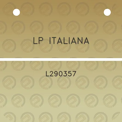 lp-italiana-l290357