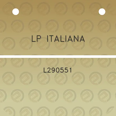 lp-italiana-l290551