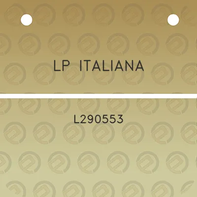 lp-italiana-l290553