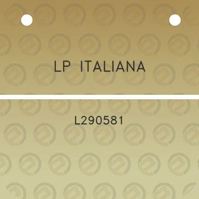 lp-italiana-l290581