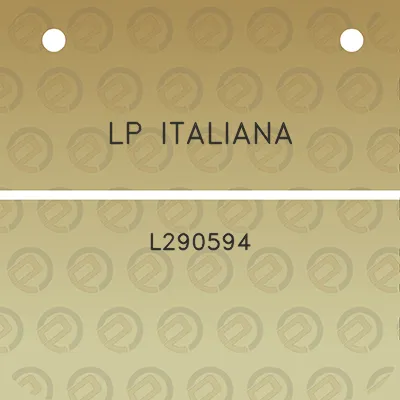 lp-italiana-l290594