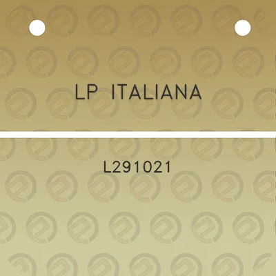 lp-italiana-l291021