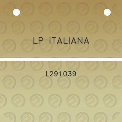 lp-italiana-l291039