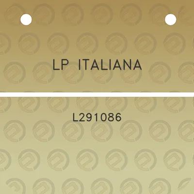 lp-italiana-l291086