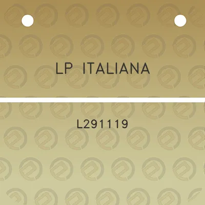 lp-italiana-l291119