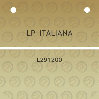 lp-italiana-l291200