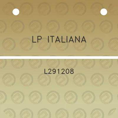 lp-italiana-l291208