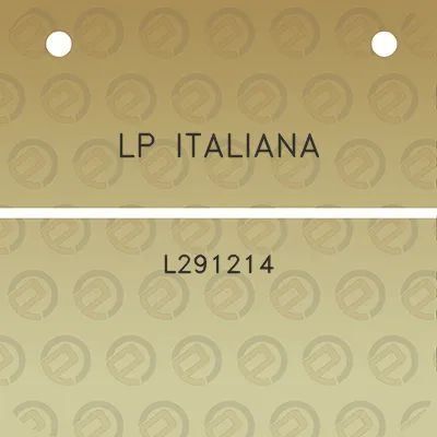 lp-italiana-l291214