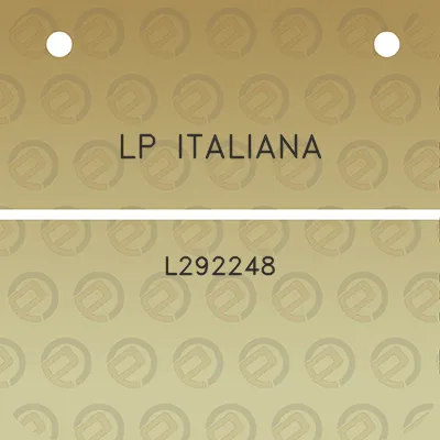 lp-italiana-l292248