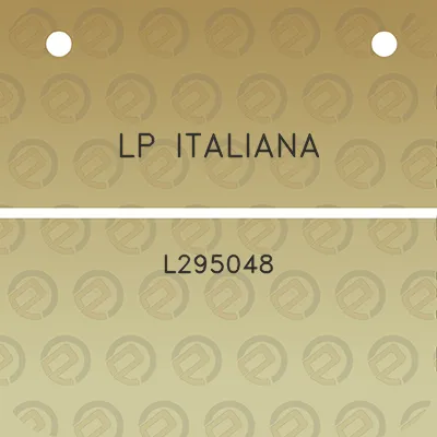 lp-italiana-l295048