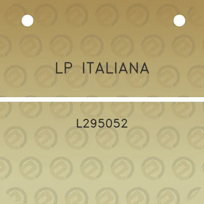 lp-italiana-l295052