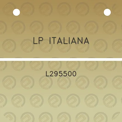 lp-italiana-l295500