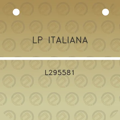 lp-italiana-l295581