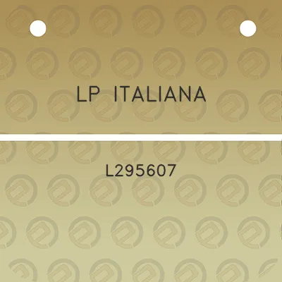 lp-italiana-l295607