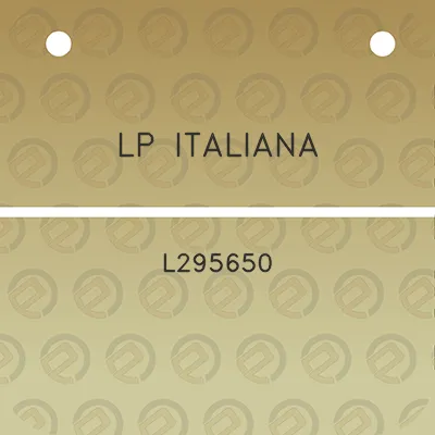 lp-italiana-l295650