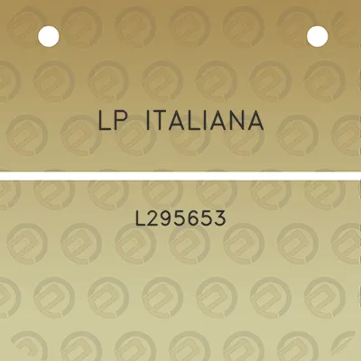 lp-italiana-l295653