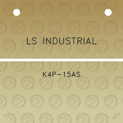 ls-industrial-k4p-15as