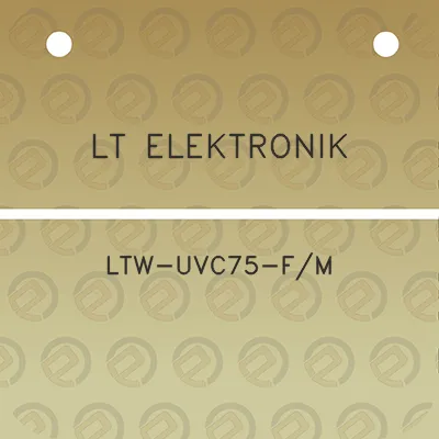 lt-elektronik-ltw-uvc75-fm