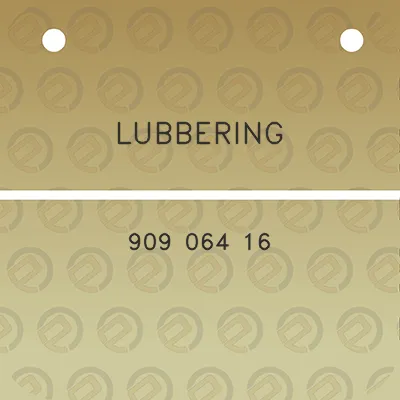 lubbering-909-064-16