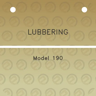 lubbering-model-190