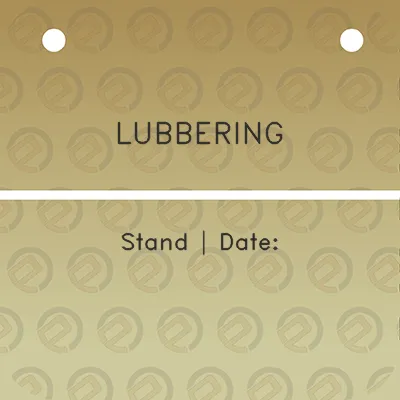 lubbering-stand-date