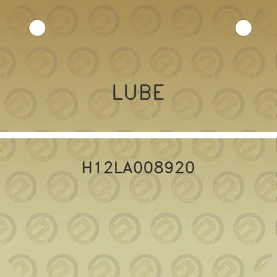 lube-h12la008920