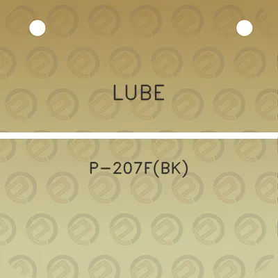 lube-p-207fbk