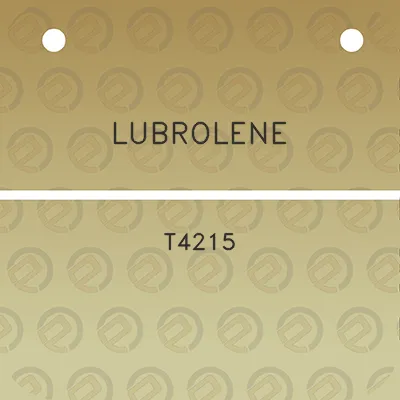 lubrolene-t4215