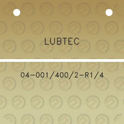 lubtec-04-0014002-r14