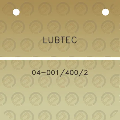 lubtec-04-0014002