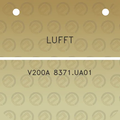 lufft-v200a-8371ua01