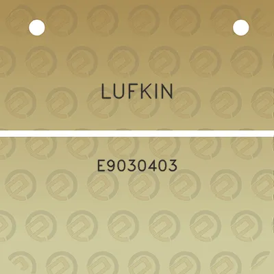 lufkin-e9030403