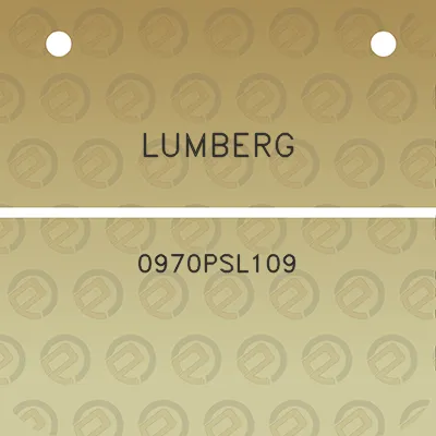 lumberg-0970psl109