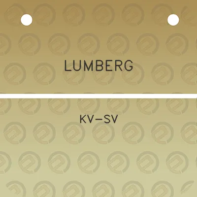 lumberg-kv-sv