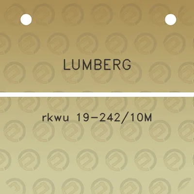 lumberg-rkwu-19-24210m