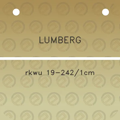 lumberg-rkwu-19-2421cm