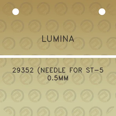 lumina-29352-needle-for-st-5-05mm