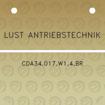 lust-antriebstechnik-cda34017w14br