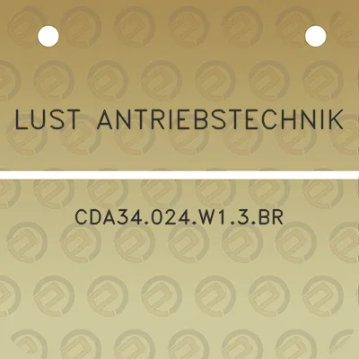 lust-antriebstechnik-cda34024w13br