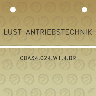 lust-antriebstechnik-cda34024w14br