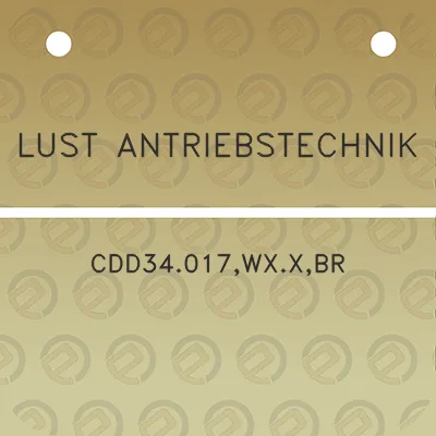 lust-antriebstechnik-cdd34017wxxbr