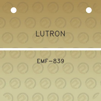 lutron-emf-839