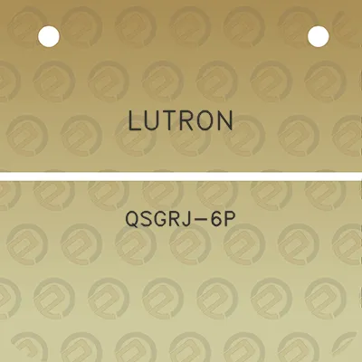 lutron-qsgrj-6p