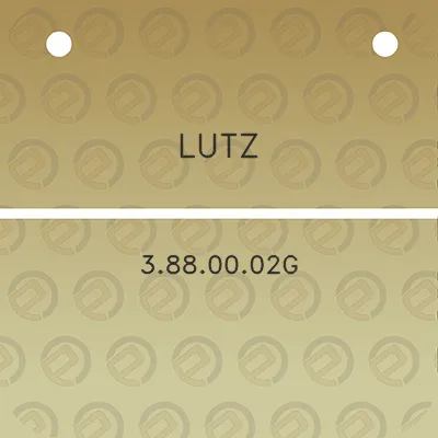 lutz-3880002g